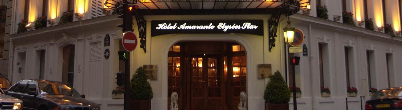 Hotel Amarante Champs Elysees Paris